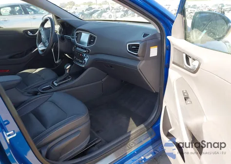 2018 Hyundai Ioniq Hybrid Limited from USA, damaged, VIN KMHC05LC2JU073831